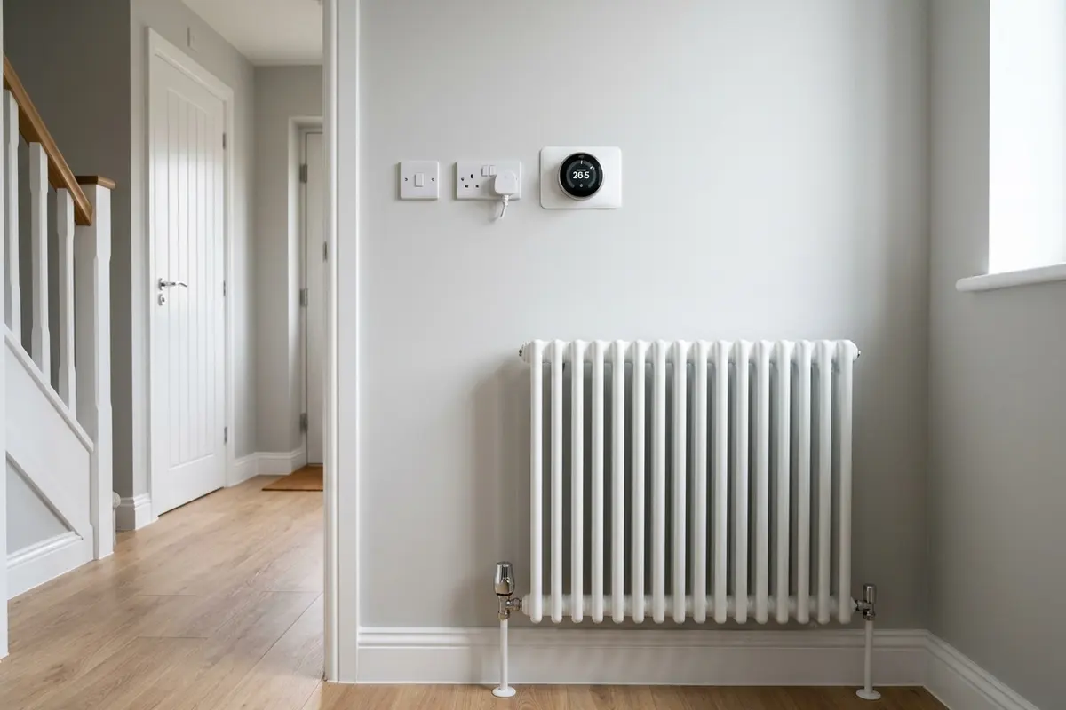 Illustration of a new radiator